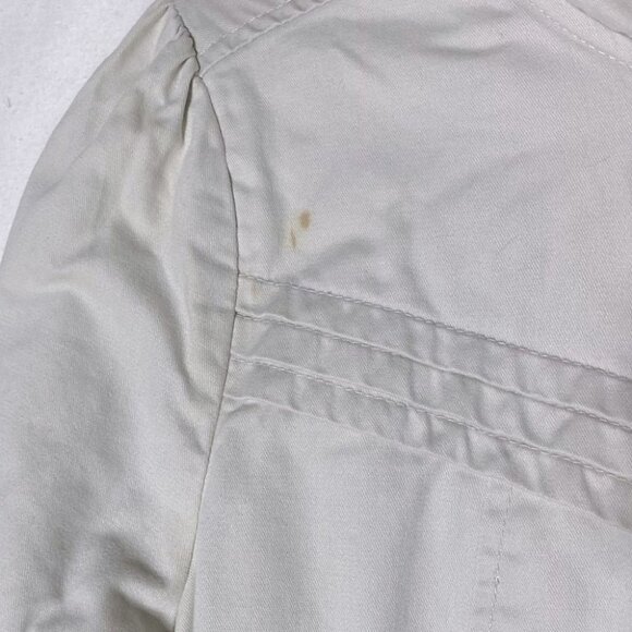 Roxy Ivory Beige Bomber Jacket M - Picture 8 of 12